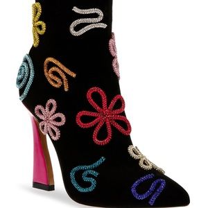 Betsey Johnson high heel booties